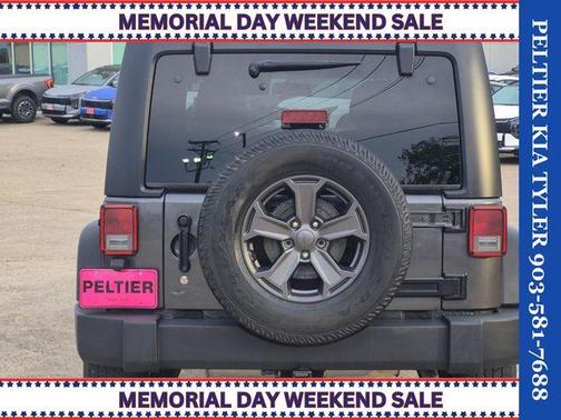 Granite Crystal Clearcoat Metallic 2017 Jeep Wrangler Unlimited Sport
