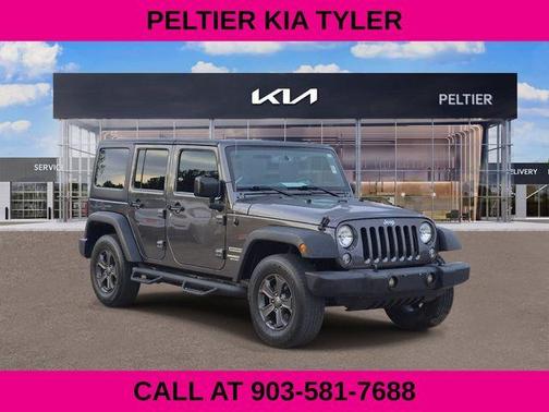 Granite Crystal Clearcoat Metallic 2017 Jeep Wrangler Unlimited Sport