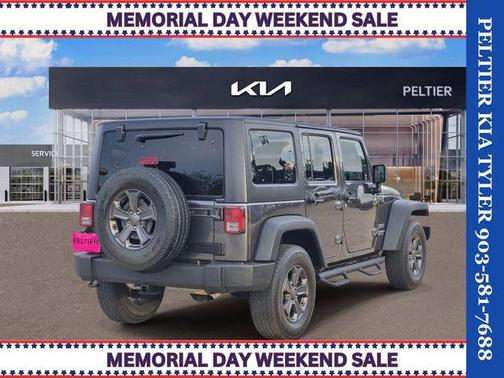 Granite Crystal Clearcoat Metallic 2017 Jeep Wrangler Unlimited Sport