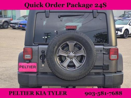 Granite Crystal Clearcoat Metallic 2017 Jeep Wrangler Unlimited Sport