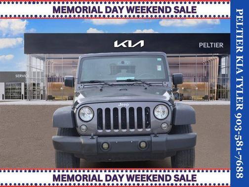 Granite Crystal Clearcoat Metallic 2017 Jeep Wrangler Unlimited Sport