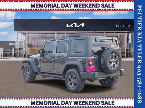 Granite Crystal Clearcoat Metallic 2017 Jeep Wrangler Unlimited Sport