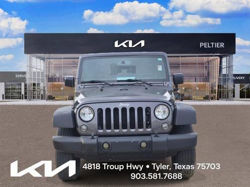 Granite Crystal Clearcoat Metallic 2017 Jeep Wrangler Unlimited Sport