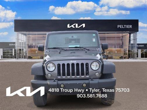 Granite Crystal Clearcoat Metallic 2017 Jeep Wrangler Unlimited Sport