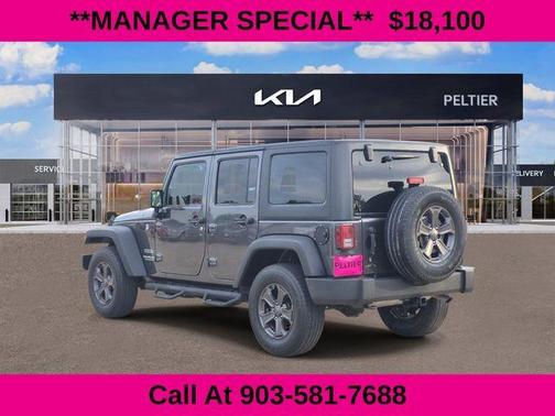 Granite Crystal Clearcoat Metallic 2017 Jeep Wrangler Unlimited Sport