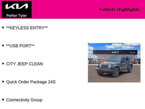 Granite Crystal Clearcoat Metallic 2017 Jeep Wrangler Unlimited Sport
