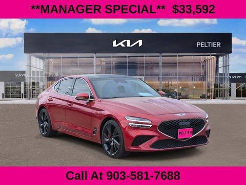 Havana Red 2023 Genesis G70 3.3T