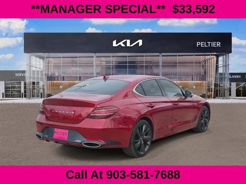 Havana Red 2023 Genesis G70 3.3T