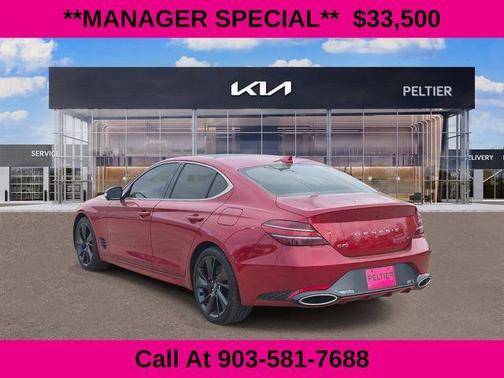 Havana Red 2023 Genesis G70 3.3T