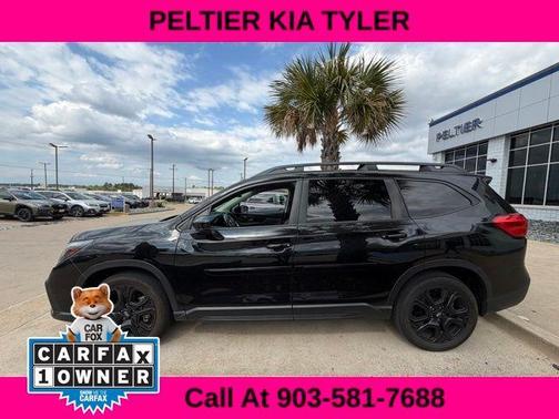 Crystal Black Silica 2024 Subaru Ascent Onyx Edition