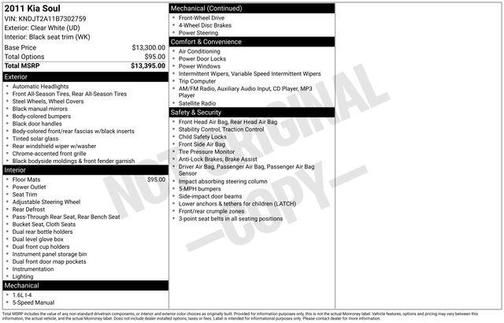 2011 Kia Soul Base