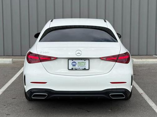 White 2023 Mercedes-Benz C-Class Sedan