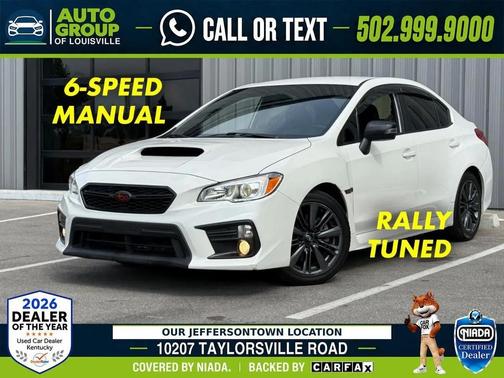 Crystal White Pearl 2021 Subaru WRX Base