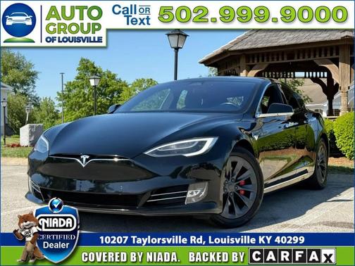 Black 2018 Tesla Model S P100D