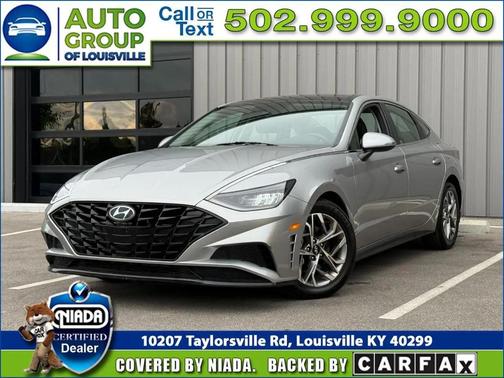 Shimmering Silver Pearl 2021 Hyundai SONATA SEL