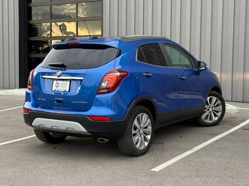 Coastal Blue Metallic 2018 Buick Encore Preferred