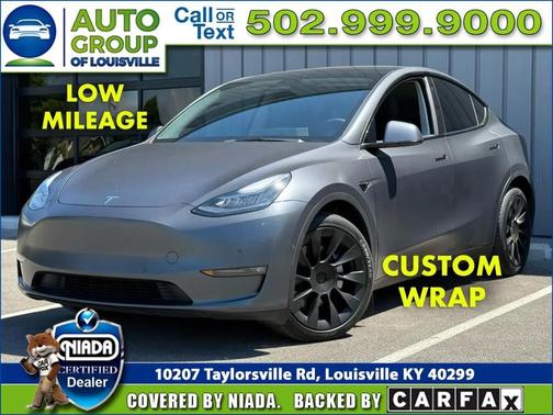 Gray 2021 Tesla Model Y Long Range Dual Motor All-Wheel Drive