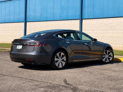 Gray 2021 Tesla Model S Long Range Plus