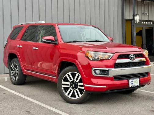 Barcelona Red Metallic 2017 Toyota 4Runner Limited