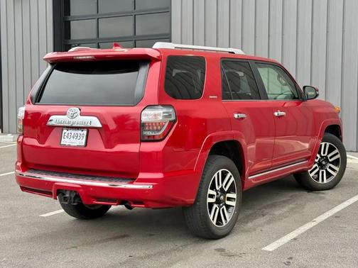 Barcelona Red Metallic 2017 Toyota 4Runner Limited