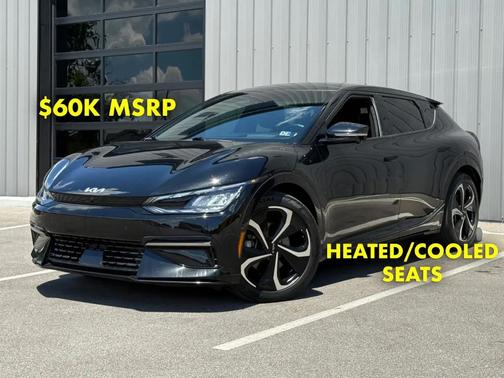 Aurora Black Pearl 2023 Kia EV6 GT-Line