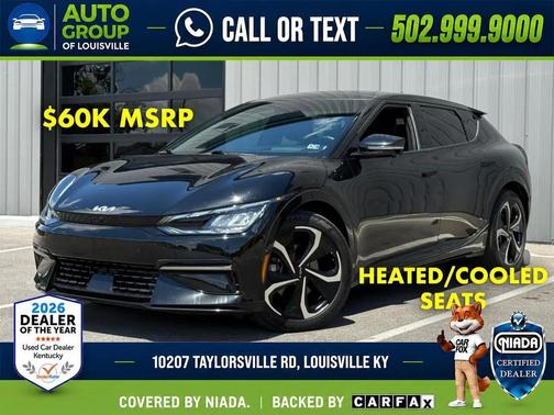 Aurora Black Pearl 2023 Kia EV6 GT-Line