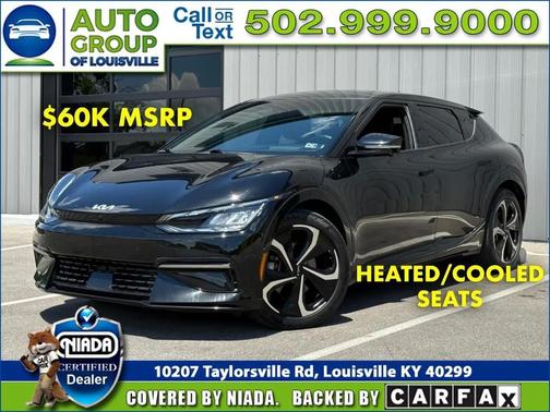 Aurora Black Pearl 2023 Kia EV6 GT-Line