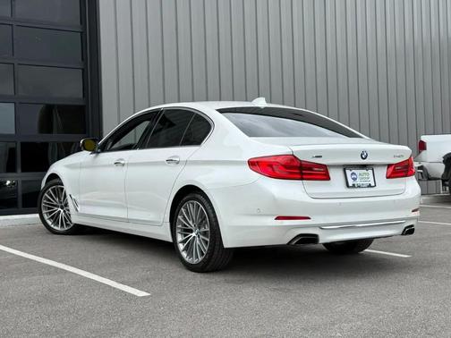 White 2017 BMW 540 xDrive