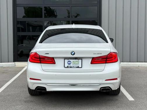 White 2017 BMW 540 xDrive