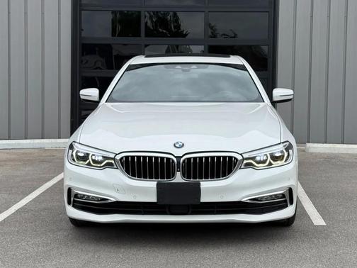 White 2017 BMW 540 xDrive