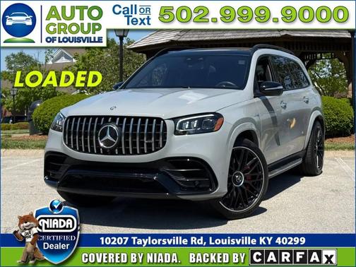 Gray 2024 Mercedes-Benz AMG GLS 63 Base