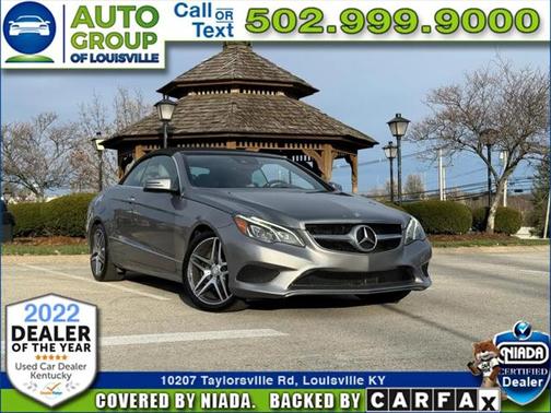 2014 Mercedes-Benz E-Class 2dr Cabriolet E 350 RWD