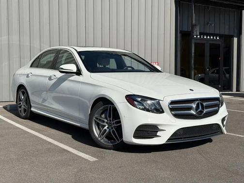 Polar White 2019 Mercedes-Benz E-Class E 300 RWD Sedan