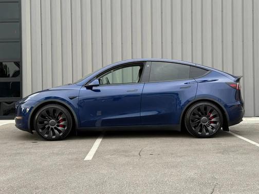 Deep Blue Metallic 2022 Tesla Model Y Performance Dual Motor All-Wheel Drive