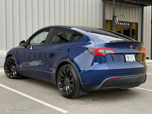 Deep Blue Metallic 2022 Tesla Model Y Performance Dual Motor All-Wheel Drive