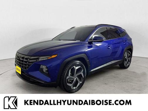 Intense Blue 2022 Hyundai TUCSON Limited