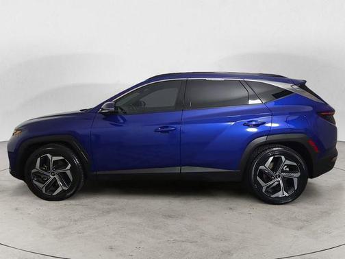 Intense Blue 2022 Hyundai TUCSON Limited