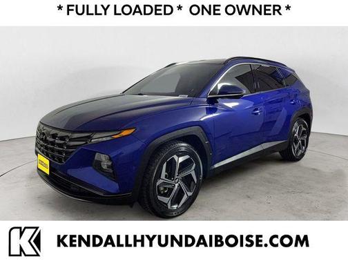 Intense Blue 2022 Hyundai TUCSON Limited