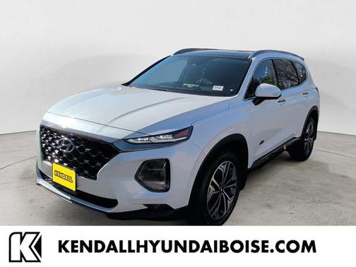 Quartz White 2020 Hyundai SANTA FE Limited 2.0T