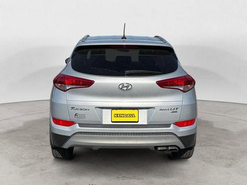 Molten Silver 2017 Hyundai TUCSON Sport