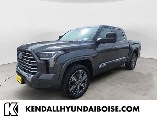 Magnetic Gray Metallic 2022 Toyota Tundra Hybrid Capstone