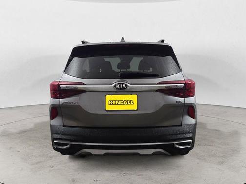 Steel Gray 2021 Kia Seltos EX