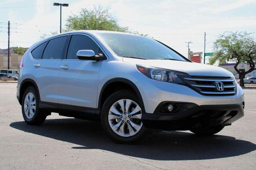 Silver 2013 Honda CR-V EX