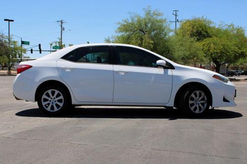 White 2017 Toyota Corolla LE