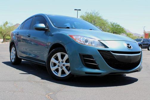 Blue 2010 Mazda Mazda3 i Touring
