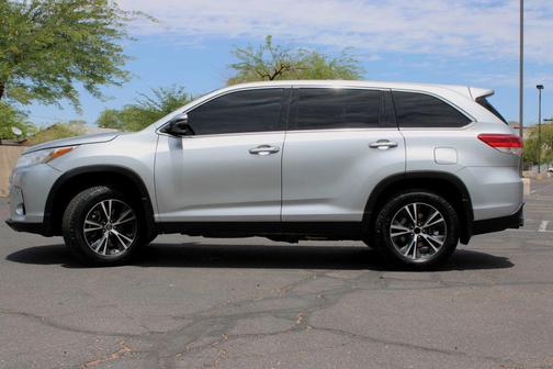 Silver 2019 Toyota Highlander LE