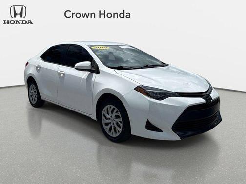 Super White 2019 Toyota Corolla LE