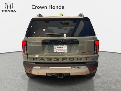Ash Green Metallic 2026 Honda Passport AWD TrailSport Elite Blackout