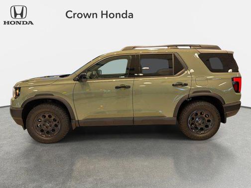 Ash Green Metallic 2026 Honda Passport AWD TrailSport Elite Blackout