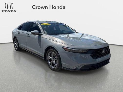 Urban Gray Pearl 2024 Honda Accord Hybrid EX-L